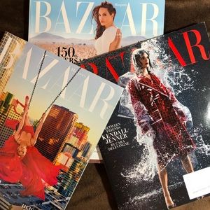 NEW BAZAAR MAGAZINES (3) 11/17 150th Anniversary